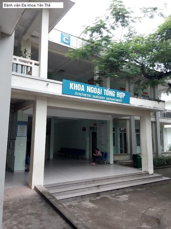 Bệnh viện Đa khoa Yên Thế