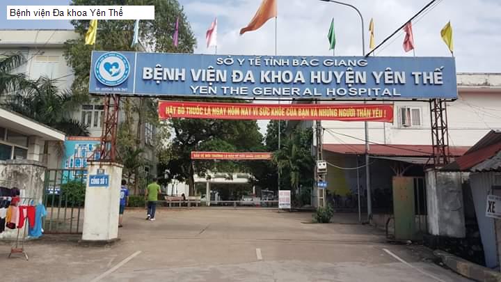 Bệnh viện Đa khoa Yên Thế